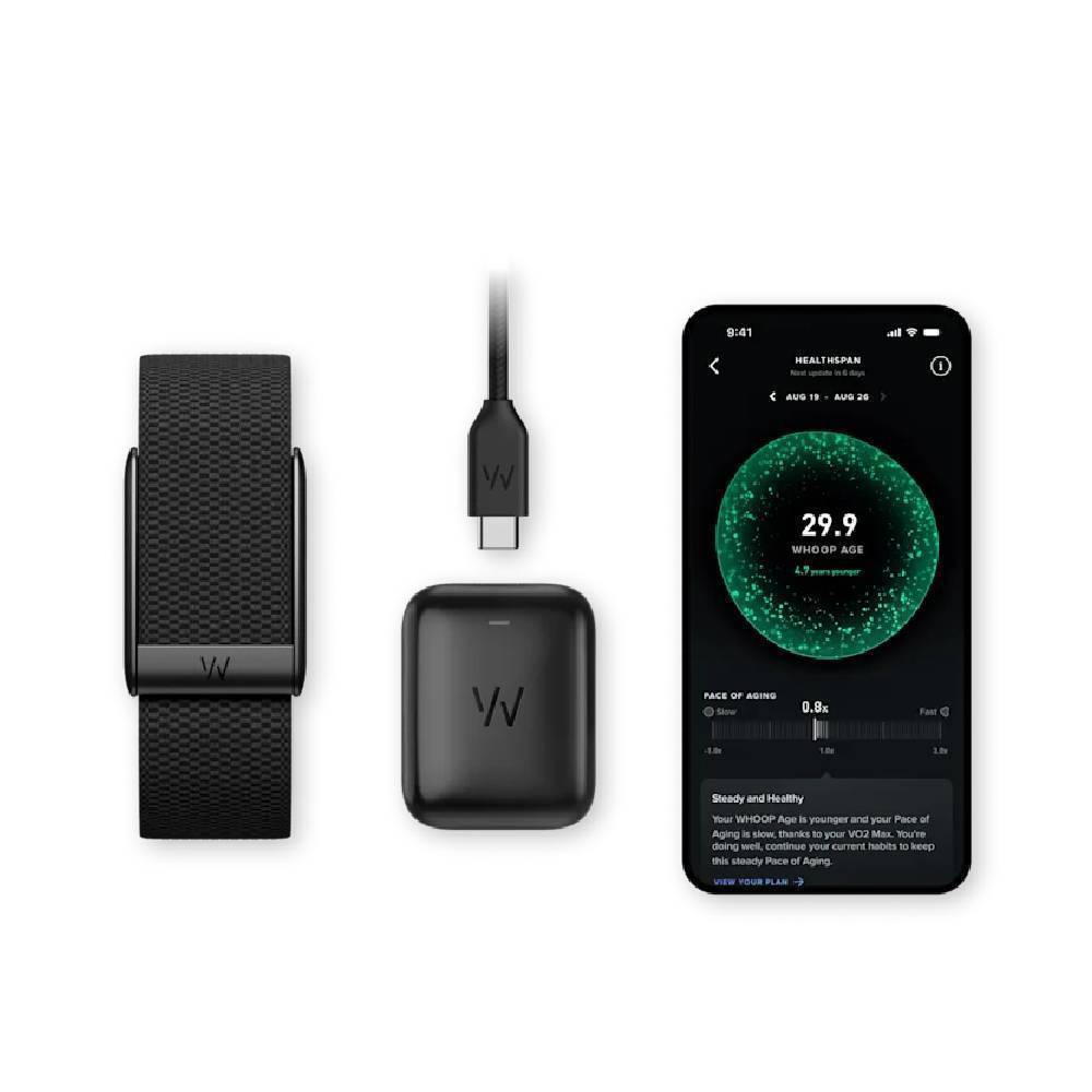 WHOOP สายรัดข้อมือ 5.0 PEAK Wearable Health Fitness & Activity Tracker รับประกัน 1 ปี