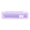MOFII LOVE ME ILLUMINATE WIRE KEYBOARD - GREEN/PINK/MILKTEA/PURPLE