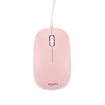 MOFii BUNBUN Wired Optical with Silent Mouse - OFFWHITE/DARKBLUE/PINKMILK