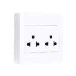 HACO เต้ารับเดี่ยว-สวิตช์ทางเดียว รุ่น M3N-S11/S21/S31/E10/E11/E20, M4N-E21/E30 รับประกัน 1 ปี