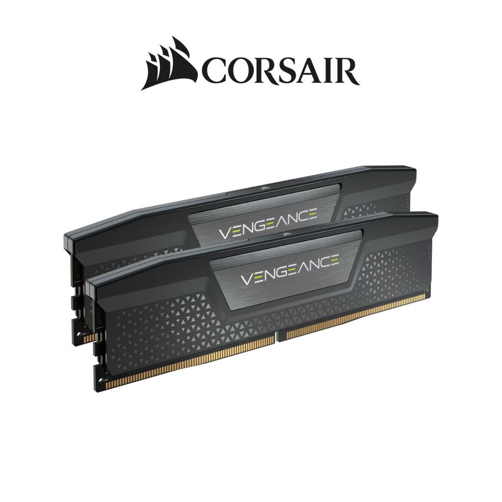 CORSAIR VENGEANCE 32GB (16x2) DDR5 6000 CMK32GX5M2E6000C36 รับประกันตลอดอายุการใช้งาน