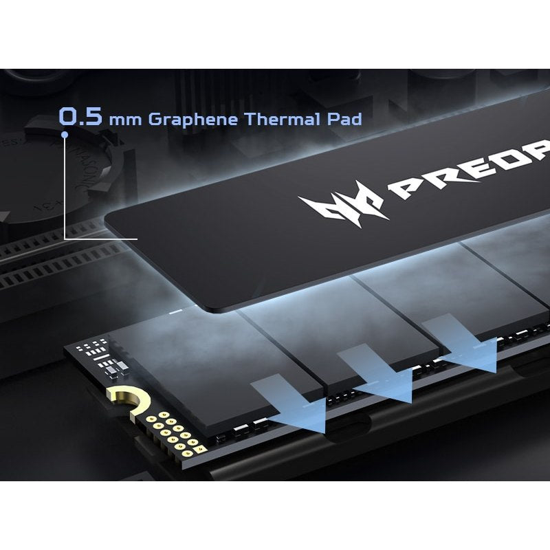 SSD Predator GM6/GM7 PCIe 4x4 M.2 512GB 1TB รับประกัน 5 ปี