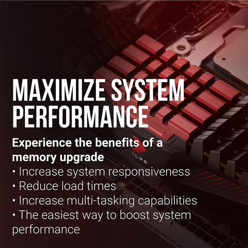 PNY แรม XLR8 16GB DDR4 3200  Single รับประกันตลอดอายุการใช้งาน