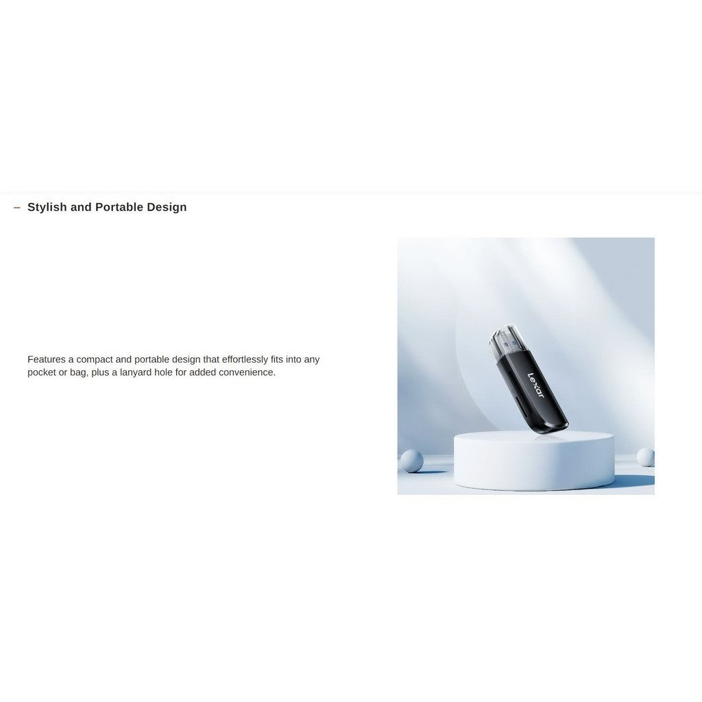 LEXAR Dual-Slot USB-A Reader USB 3.2 Gen 1 LRW300Uรับประกัน 2 ปี