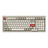 Keychron V5 Max QMK/VIA Wireless Custom Mechanical Keyboard Retro Red/Banana Switch