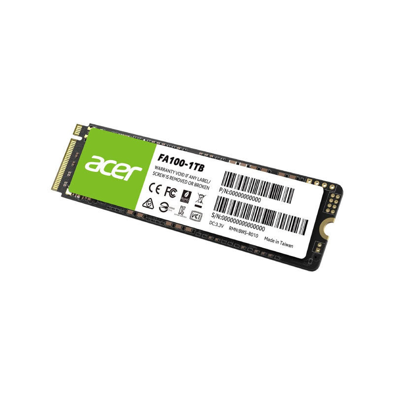 ACER FA100 SSD M.2 PCIe 3x4  256-512TB 1TB รับประกัน 5 ปี