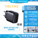 VOLTME ADAPTER CHARGER(อะแดปเตอร์) REVO 20W DUO LITE 2xUSB-C V2019TH Black รับประกัน 2 ปี