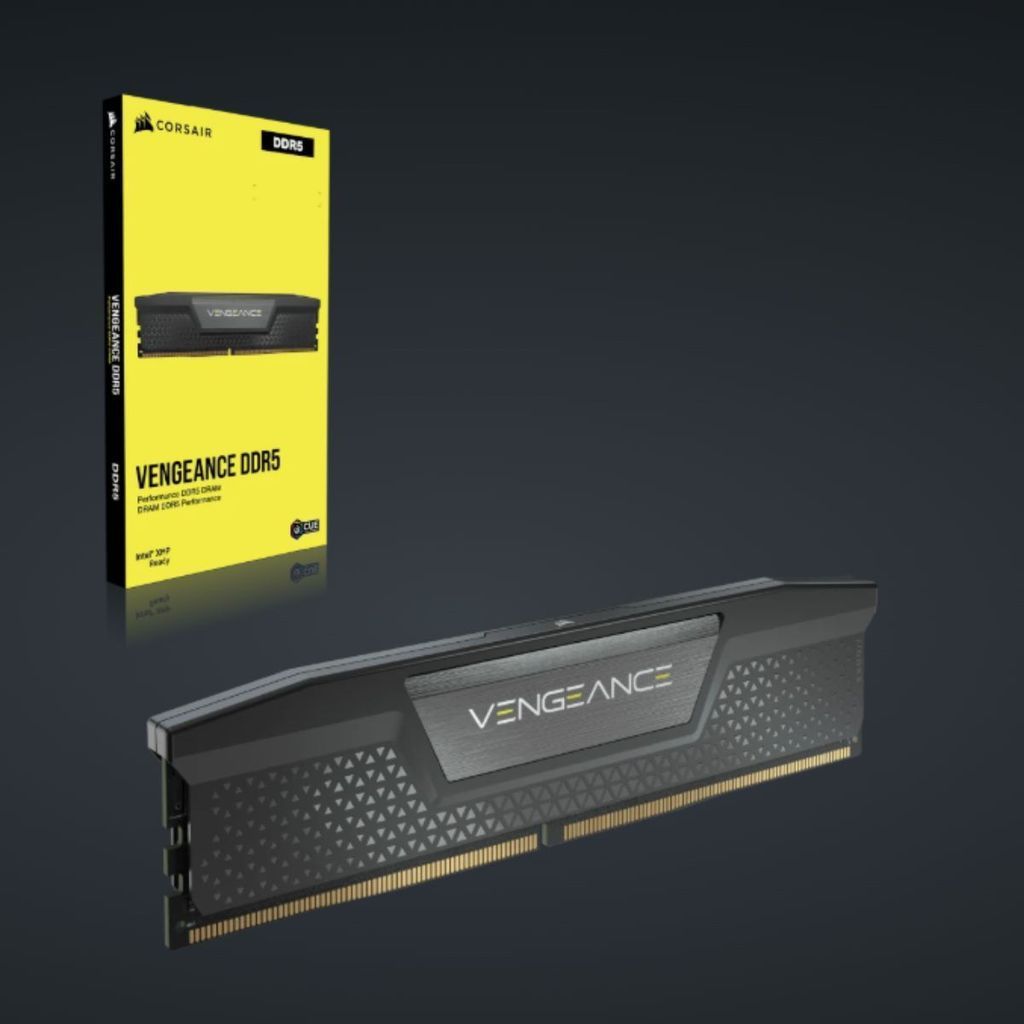 CORSAIR VENGEANCE 32GB (16x2) DDR5 6000 CMK32GX5M2E6000C36 รับประกันตลอดอายุการใช้งาน