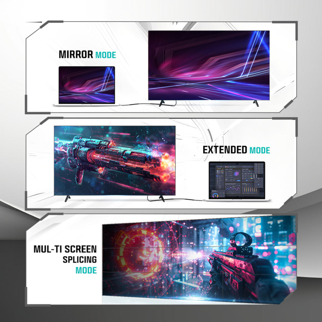 ERGONOZ สาย Displayport to HDMI 4K / 30Hz / 2M. (EGN-CL-DP2HD4K30-2M) รับประกัน 2 ปี
