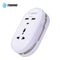 Toshino DE-3UPD PD CHARGER ปลั๊กแปลง 1ช่อง 2USB PD 38W (Type-C) ระบบป้องกันไฟ ขาปลั๊กพับได้ ปลั๊กพ่วง