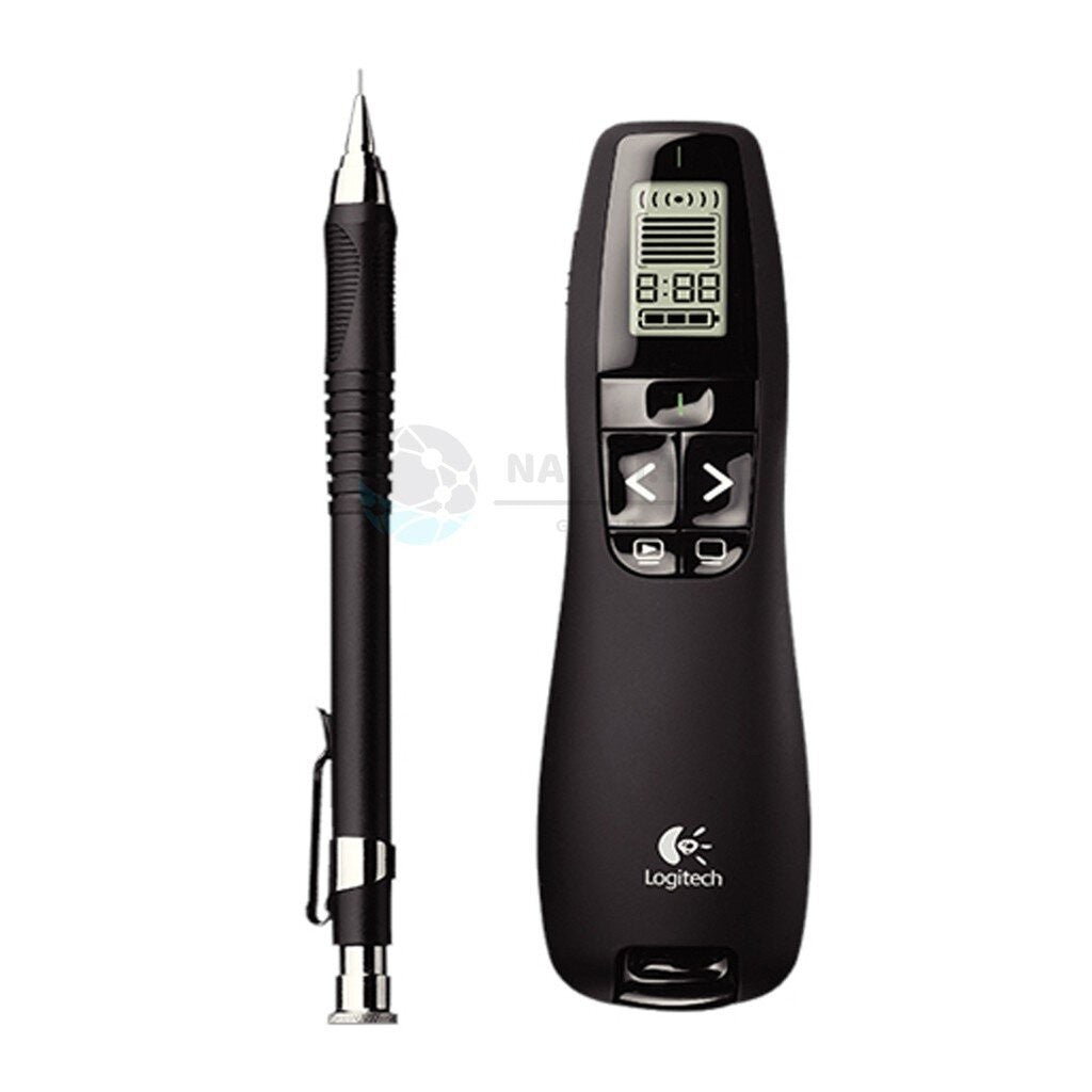 LOGITECH R800 LASER PRESENTATION REMOTE (รีโมทควบคุมคำสั่งไร้สาย) ประกัน 3 ปี