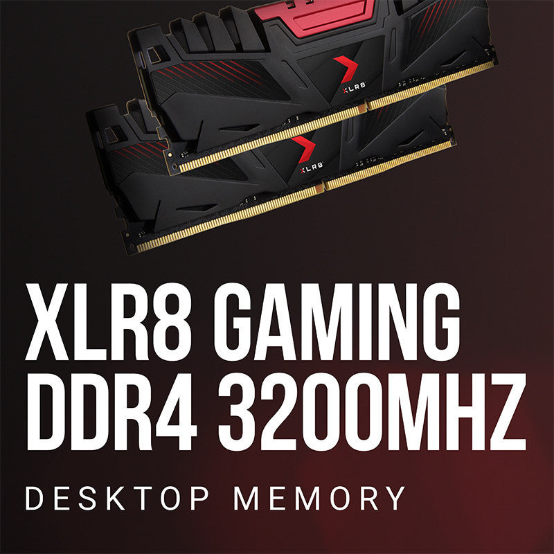 PNY แรม XLR8 16GB DDR4 3200  Single รับประกันตลอดอายุการใช้งาน