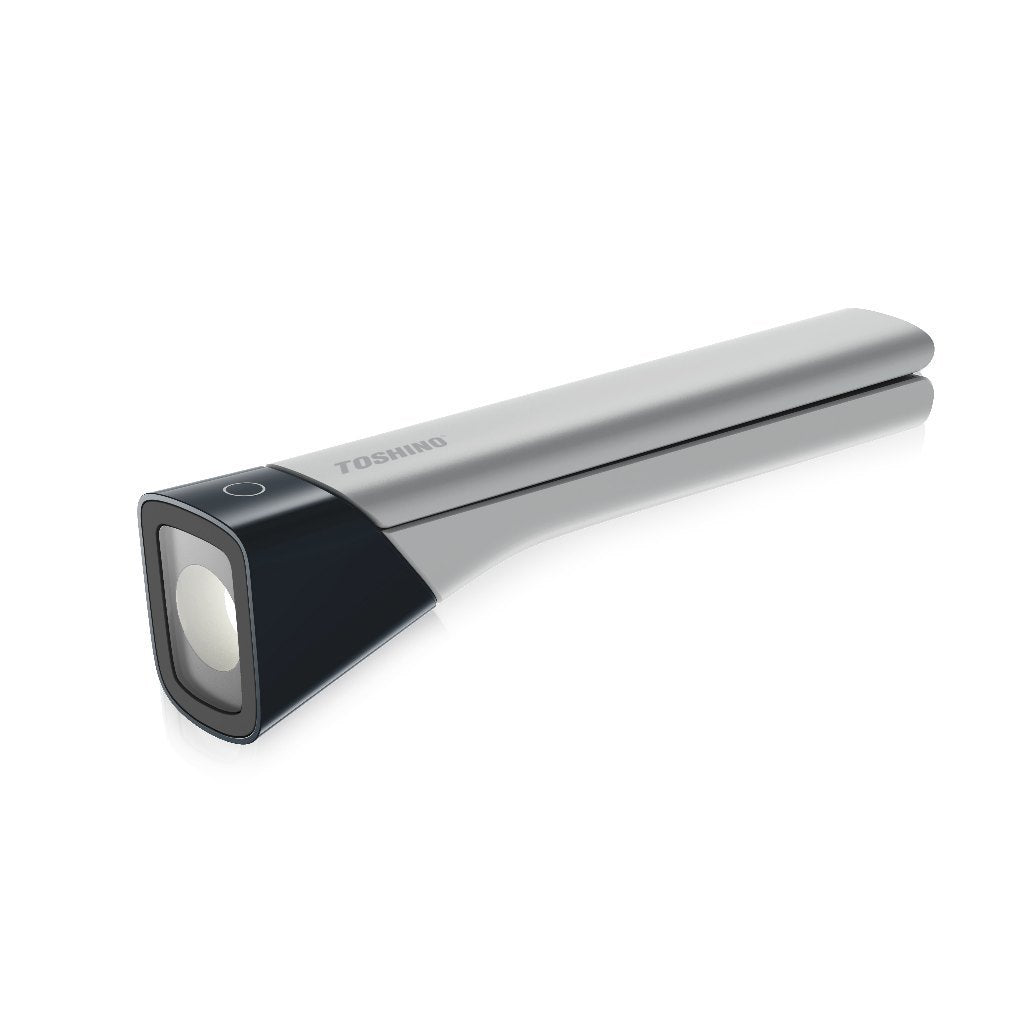 Toshino  U29 โคมไฟตั้งโต๊ะ LED + ไฟฉาย WHITE