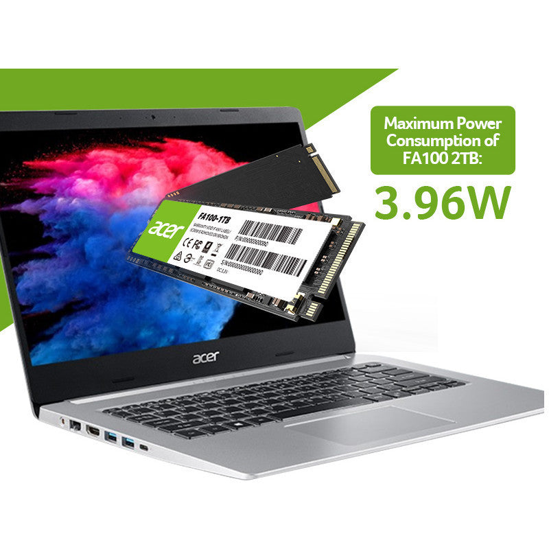 ACER FA100 SSD M.2 PCIe 3x4  256-512TB 1TB รับประกัน 5 ปี