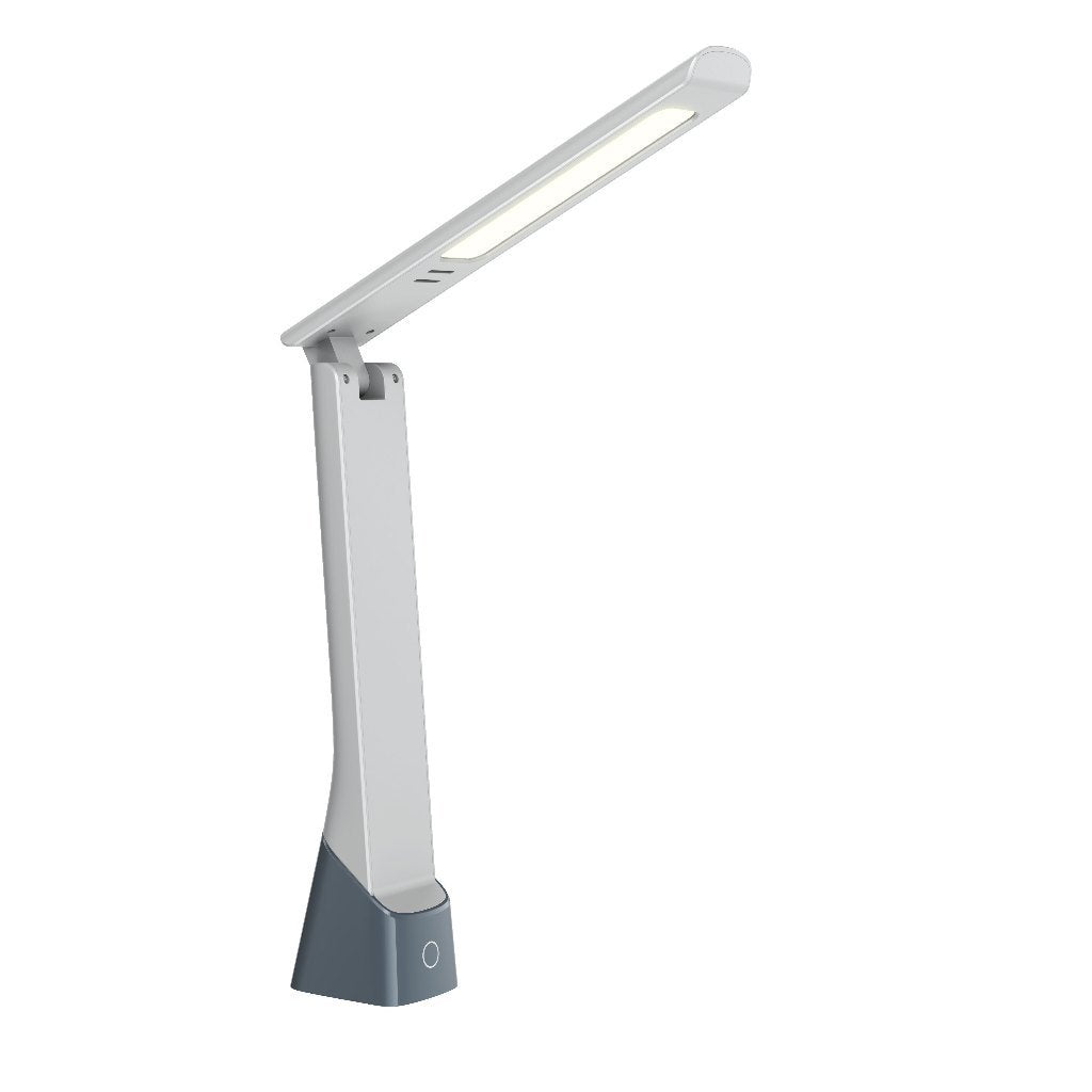 Toshino  U29 โคมไฟตั้งโต๊ะ LED + ไฟฉาย WHITE