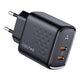 VOLTME ADAPTER CHARGER (อะแดปเตอร์) REVO 45W DUO CC V2111TH Black รับประกัน 2 ปี