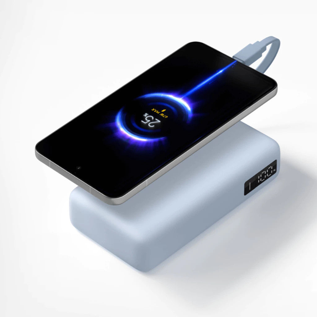 Xiaomi 67W Power Bank 10000(Integrated Cable) แบตสํารอง | ชาร์จอุปกรณ์สามเครื่องพร้อมกัน | ชาร์จเร็วสองทาง