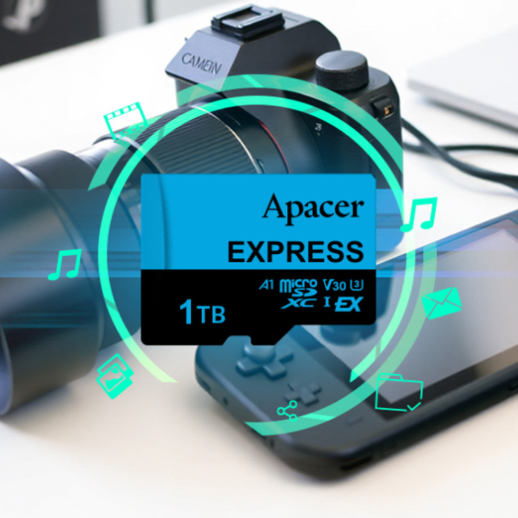 APACER MicroSD (การ์ดความจำ) microSDXC Express 512GB (ZC.A01st.0f4) WARRANTY 5 YEAR