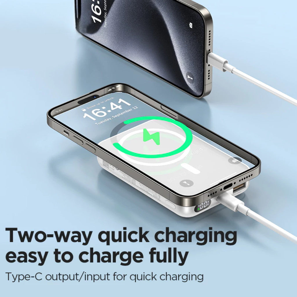 PISEN Power Bank รุ่น TP-D111 Quick - PowerMag 20W 10000mAh พาวเวอร์แบงค์ รับประกัน 2 ปี