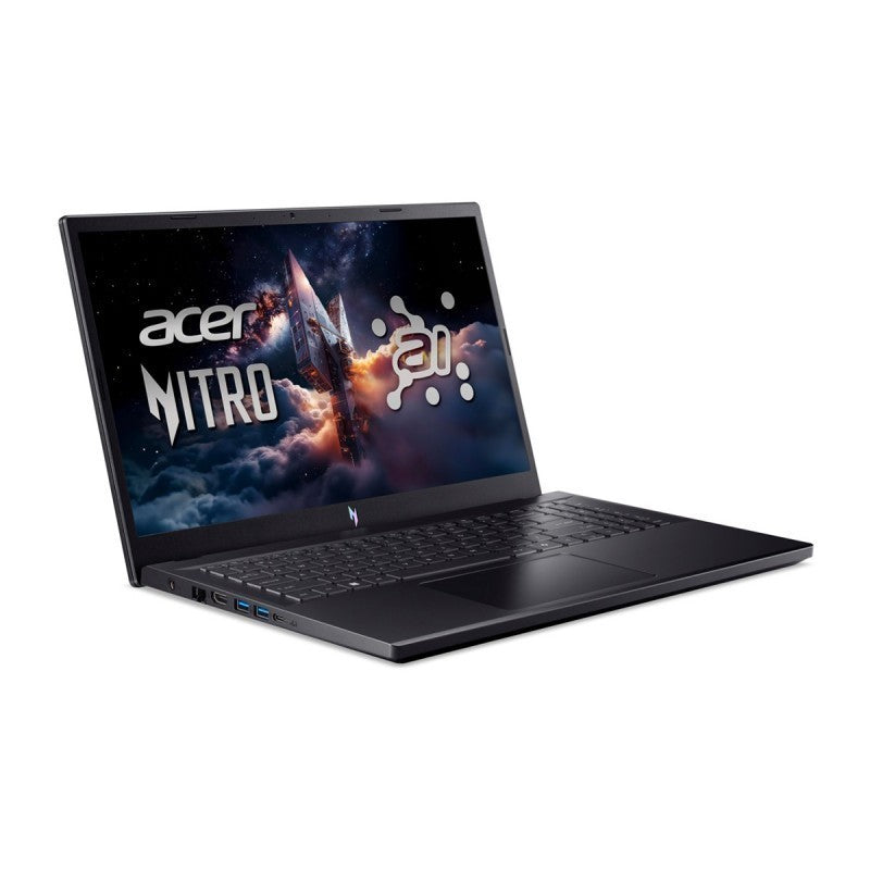 ACER notebook (โน้ตบุ๊ค)  NITRO V 15 AI ANV15-42-R1D1 (OBSIDIAN BLACK) รับประกัน 3 ปี
