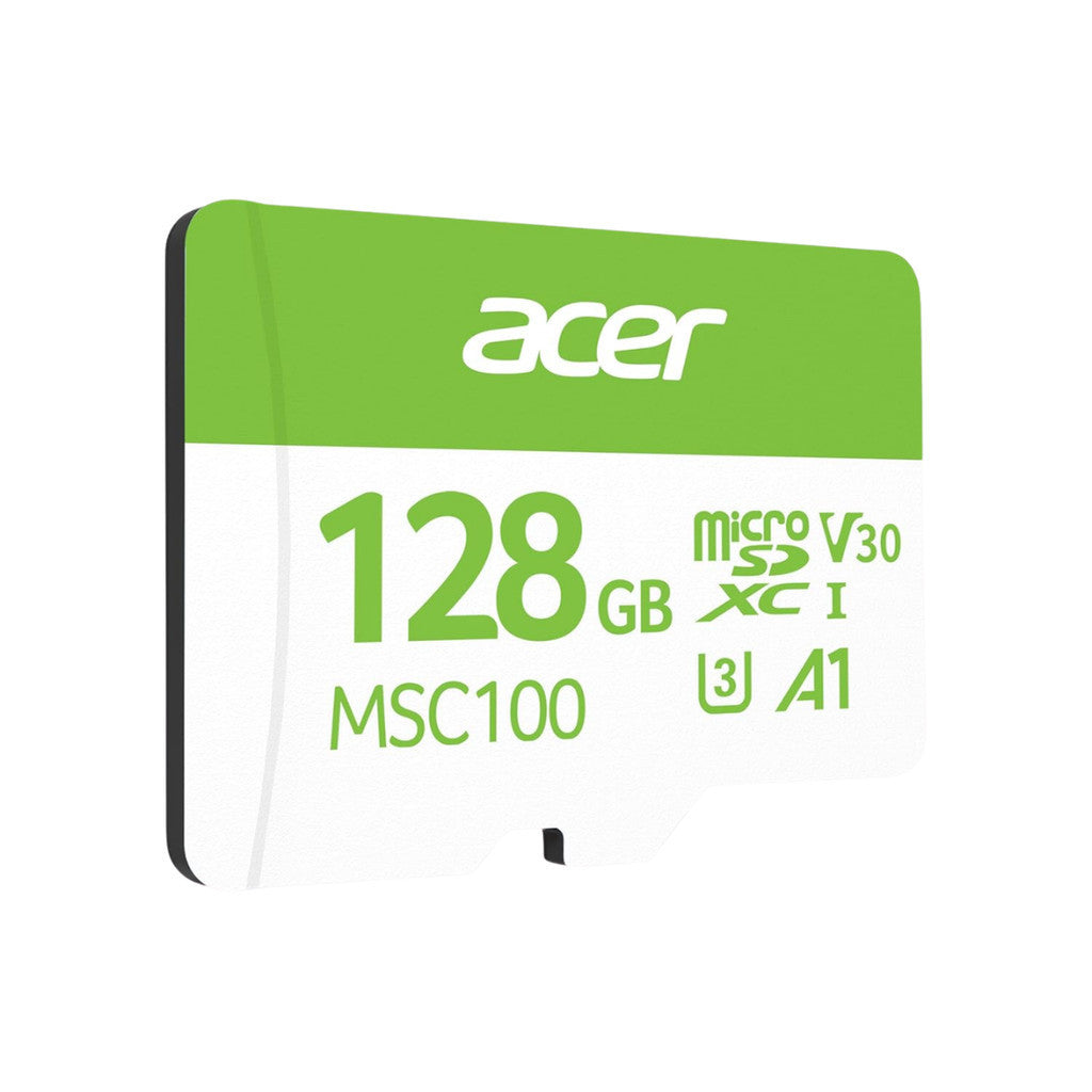 ACER MICRO SD (ไมโครเอสดีการ์ด) MSC100 128GB READ 100MB/s WRITE 45MB/s (ZC.A01ST.0K3) WARRANTY 5 Y.