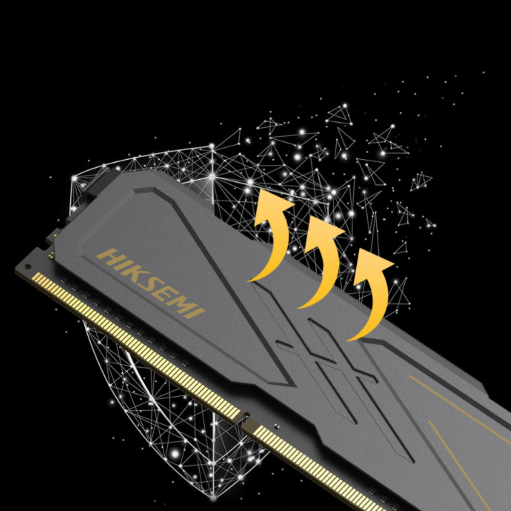 HIKSEMI RAM (แรม) ARMOR UDIMM 16GB (BLACK) DDR4 3200MHz (HSC416U32D2 16G) LIFETIME WARRANTY
