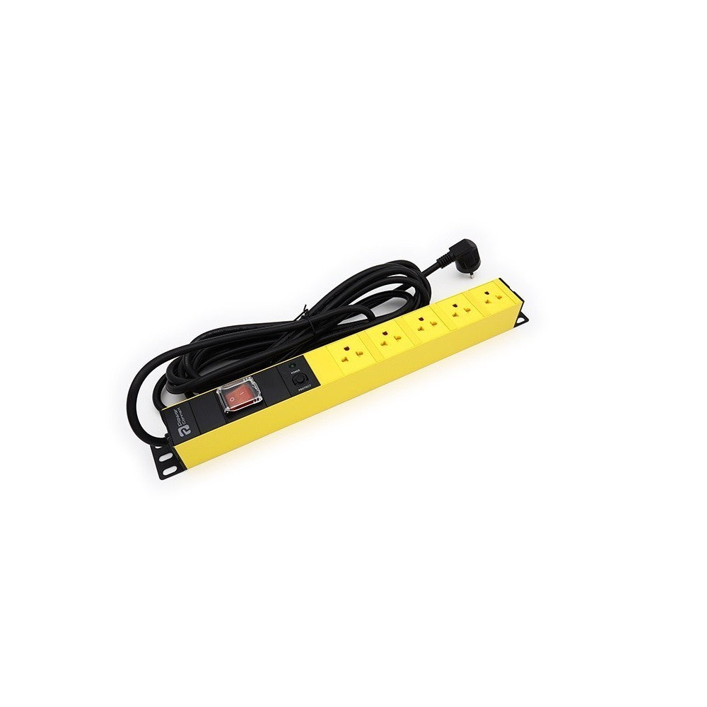 PowerconneX Double Protection  PXC5PHTTS-TS05-5 ปลั๊กไฟ 5 ช่อง สายยาว 5 เมตร ประกัน 5 ปี