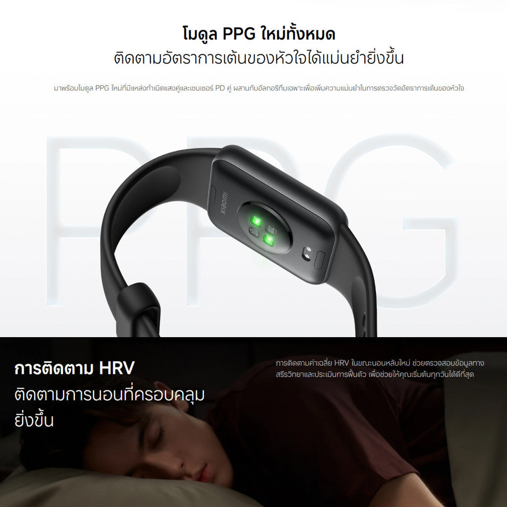 Xiaomi Smart Band 10 Pro นาฬิกาอัจฉริยะ จอ AMOLED 1.74