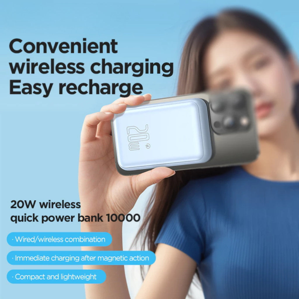 PISEN Power Bank รุ่น TP-D111 Quick - PowerMag 20W 10000mAh พาวเวอร์แบงค์ รับประกัน 2 ปี