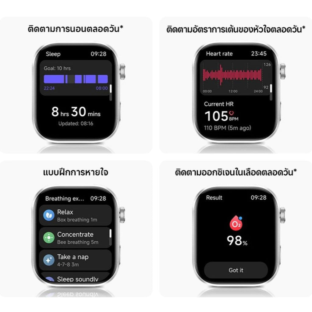 Xiaomi Redmi Watch 6 สมาร์ทวอทช์ ระบุตำแหน่ง GNSS แม่นยำยิ่งขึ้น แบตเตอรี่ยาวนานสูงสุดถึง 24 วัน