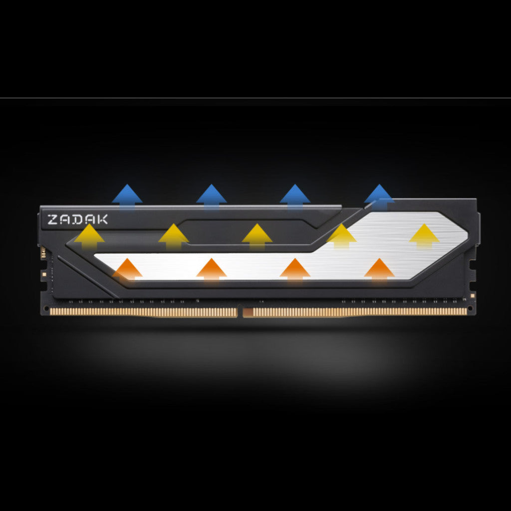 ZADAK RAM (แรม) TWIST 16GB(8x2) DDR4 3200MHz (ZD4-TWS32C28-16GYB2) LIFETIME WARRANTY