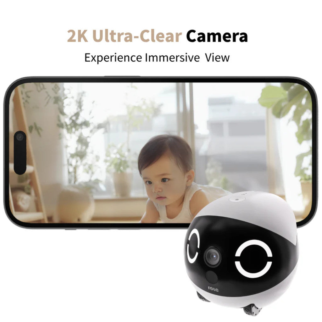 Enabot หุ่นยนต์ดูแลสัตว์เลี้ยง Rola Mini กล้องคมชัดระดับ 2K ประกัน 1 ปี