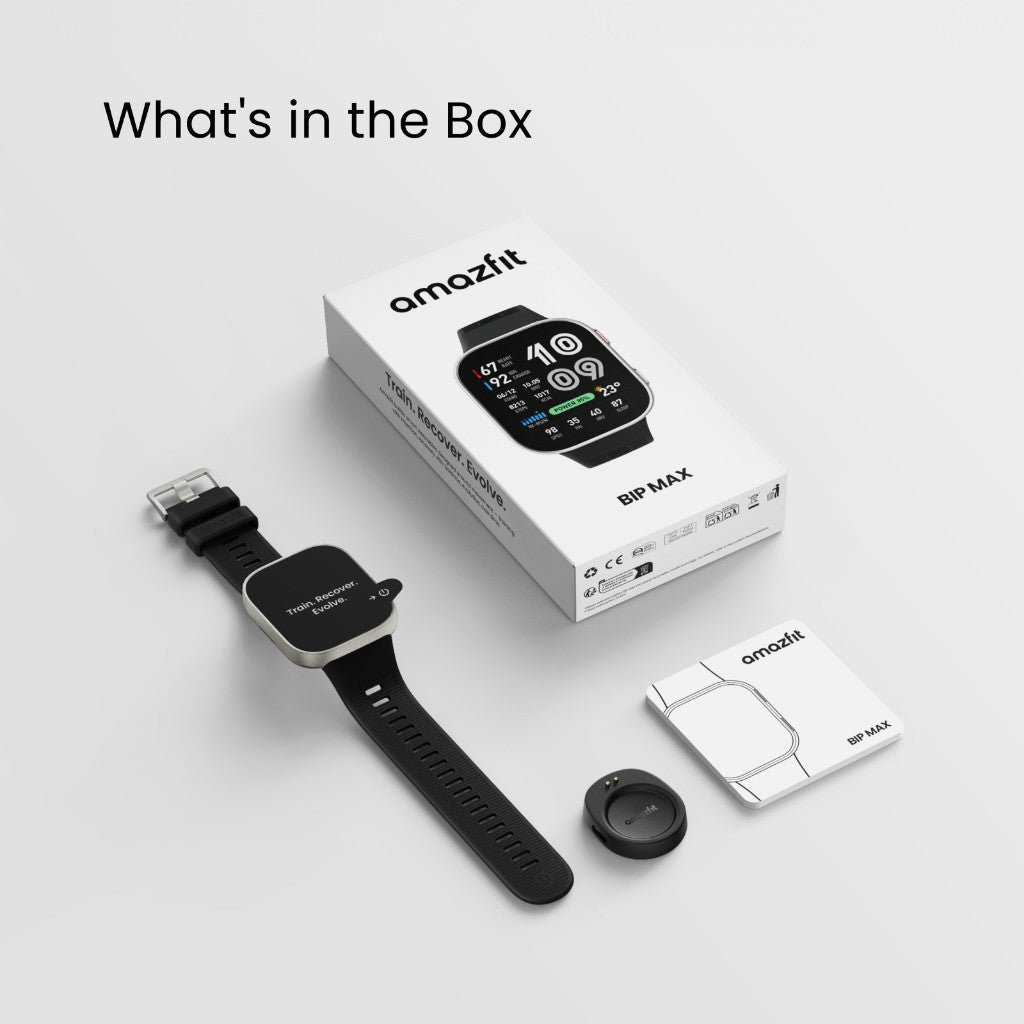 Amazfit Bip Max 46mm Smart Watch นาฬิกาสมาร์ทวอท์ช หน้าจอ 2.07