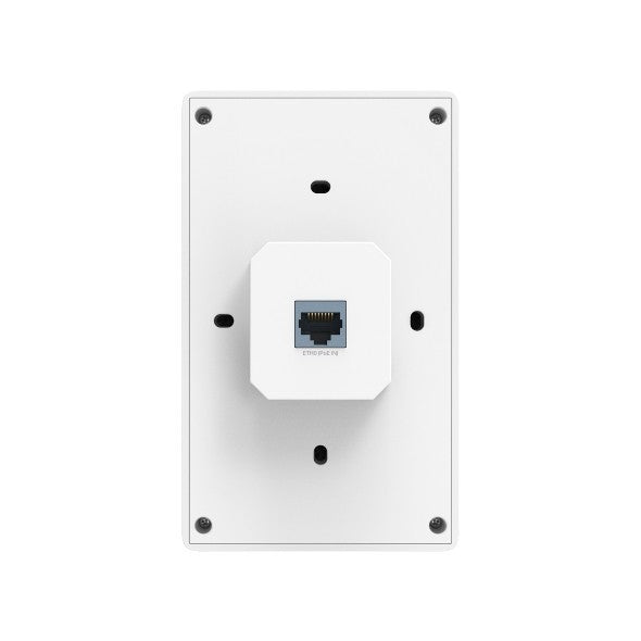 TP-LINK OMADA EAP725-Wall เครื่องกระจายสัญญาณไวไฟ  BE5000 Wall Plate Wi-Fi 7 Access Point แบบติดผนัง