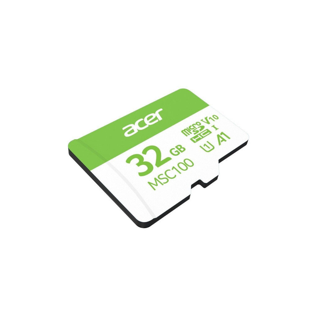 ACER MICRO SD (ไมโครเอสดีการ์ด) MSC100 32GB READ 100MB/s WRITE 10MB/s (ZC.A01ST.0HW) WARRANTY 5 Y.