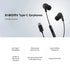 Xiaomi Mi In-Ear Headphones Basic / Type-C Earphones หูฟังแบบมีสาย สนทนาได้ ไมโครโฟน HD สนทนาได้ชัดเจน