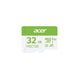 ACER MICRO SD (ไมโครเอสดีการ์ด) MSC100 32GB READ 100MB/s WRITE 10MB/s (ZC.A01ST.0HW) WARRANTY 5 Y.