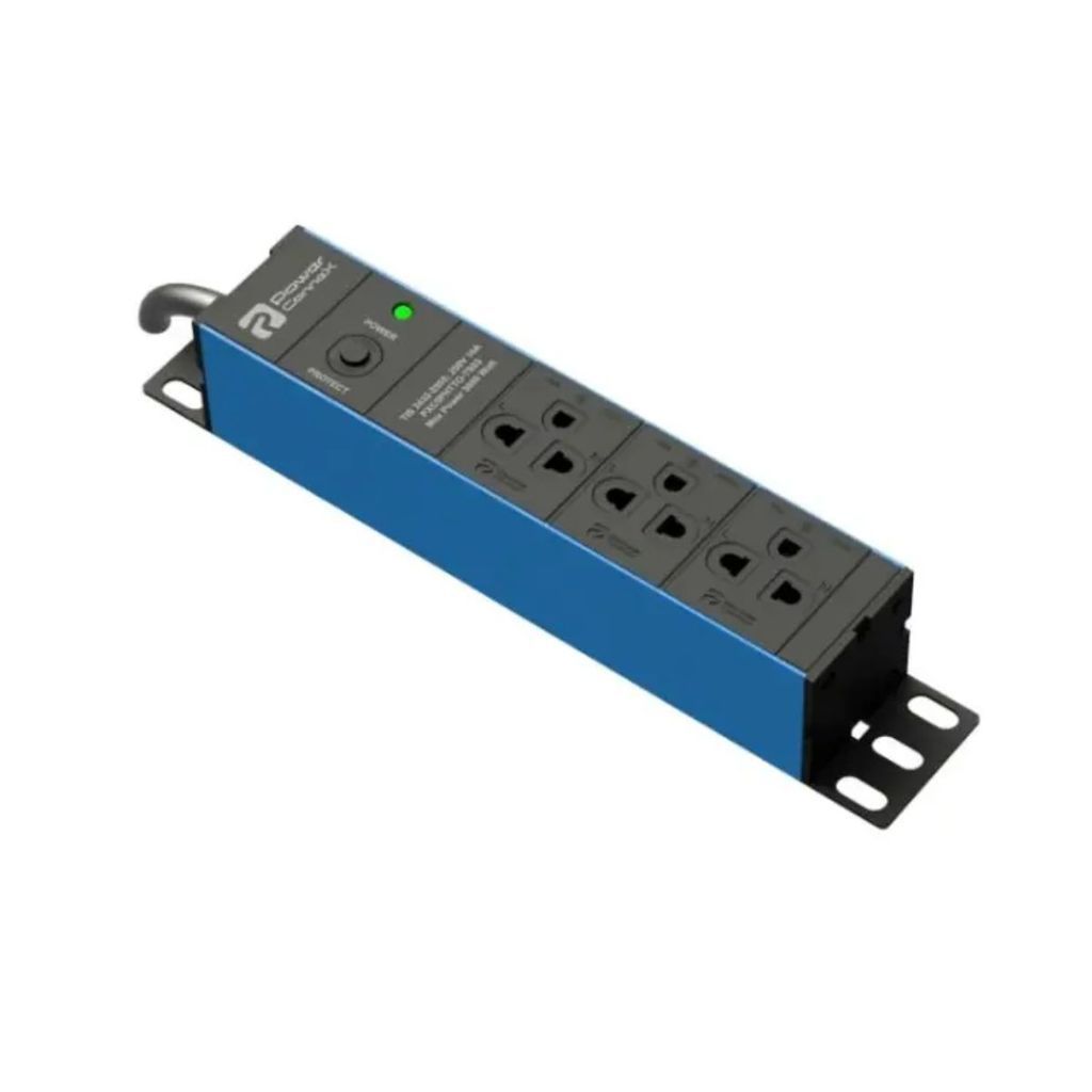 Powerconnex ปลั๊กไฟ 3 ช่อง แบบเลือกสี PXC5PHTTO-TS03 รับประกัน 5 ปี