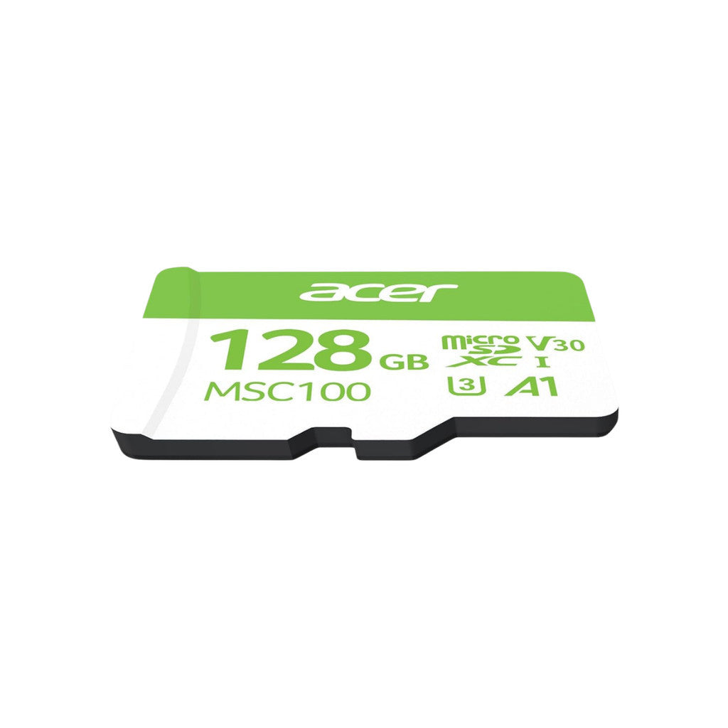ACER MICRO SD (ไมโครเอสดีการ์ด) MSC100 128GB READ 100MB/s WRITE 45MB/s (ZC.A01ST.0K3) WARRANTY 5 Y.