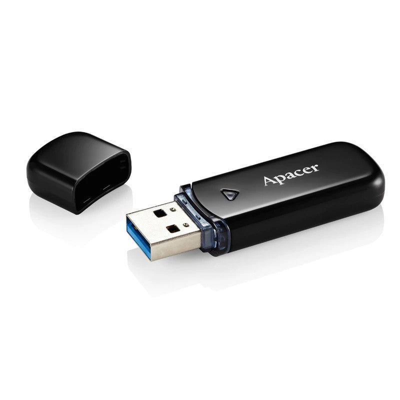 APACER Flash Drive แฟลชไดร์ฟ AH355 64GB [Black] (AP64GAH355B-1) WARRANTY 5 YEAR