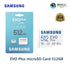 SAMSUNG EVO PLUS MICROSD CARD 512GB (2021) รับประกัน 10 ปี