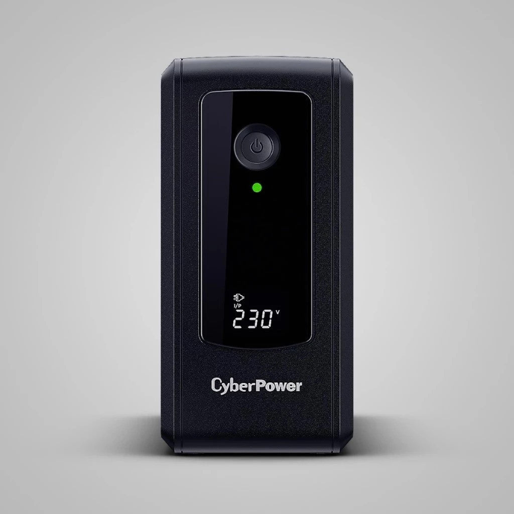 CyberPower USP เครื่องสำรองไฟฟ้า UT1000EGLCD 1000VA/550W รับประกัน 2 ปี