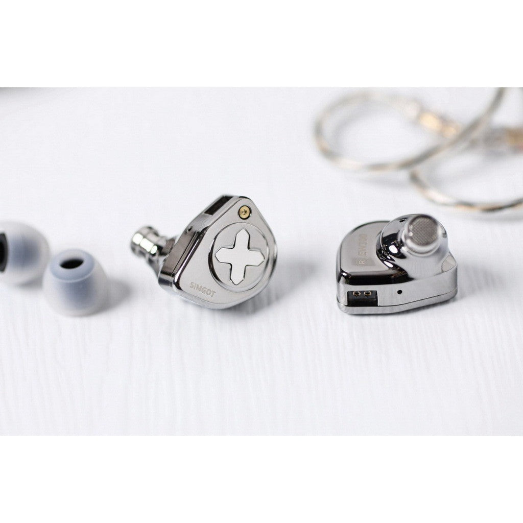 Simgot EW300 หูฟัง IEMs 3 ไดร์เวอร์ 1DD+1Planar+1PZT เปลี่ยนท่อนำเสียงได้ รับประกัน 1 ปี