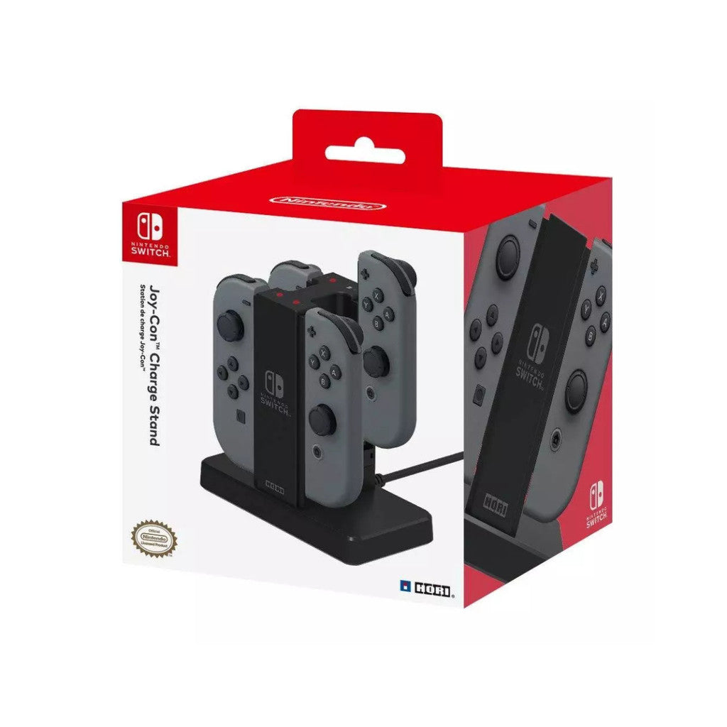 HORI Joy-Con Charge Stand แท่นชาร์จ ชาร์จได้สูงสุด 4 ตัว มีไฟ LED แสดงสถานะการชาร์จ รับประกัน 6 เดือน