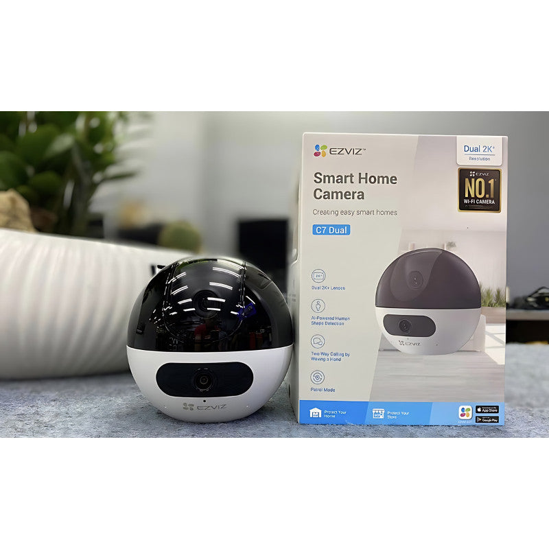 EZVIZ C7 Dual Lens Pan & Tilt Wi-Fi Camera รับประกัน 2 ปี