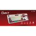 EGA TYPE CMK7 WHITE (red switch) คีย์บอร์ดเกมมิ่ง wireless,สาย Mechanical Full RGB CIY Switch 5 Pin ขนาด100%