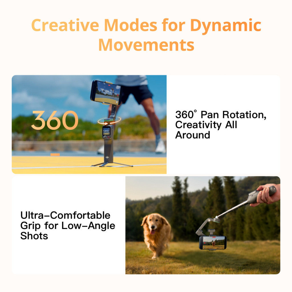 DJI Osmo Mobile 8P AdvancedTracking Combo ไม้กันสั่นสมาร์ทโฟน ประกัน 1 ปี