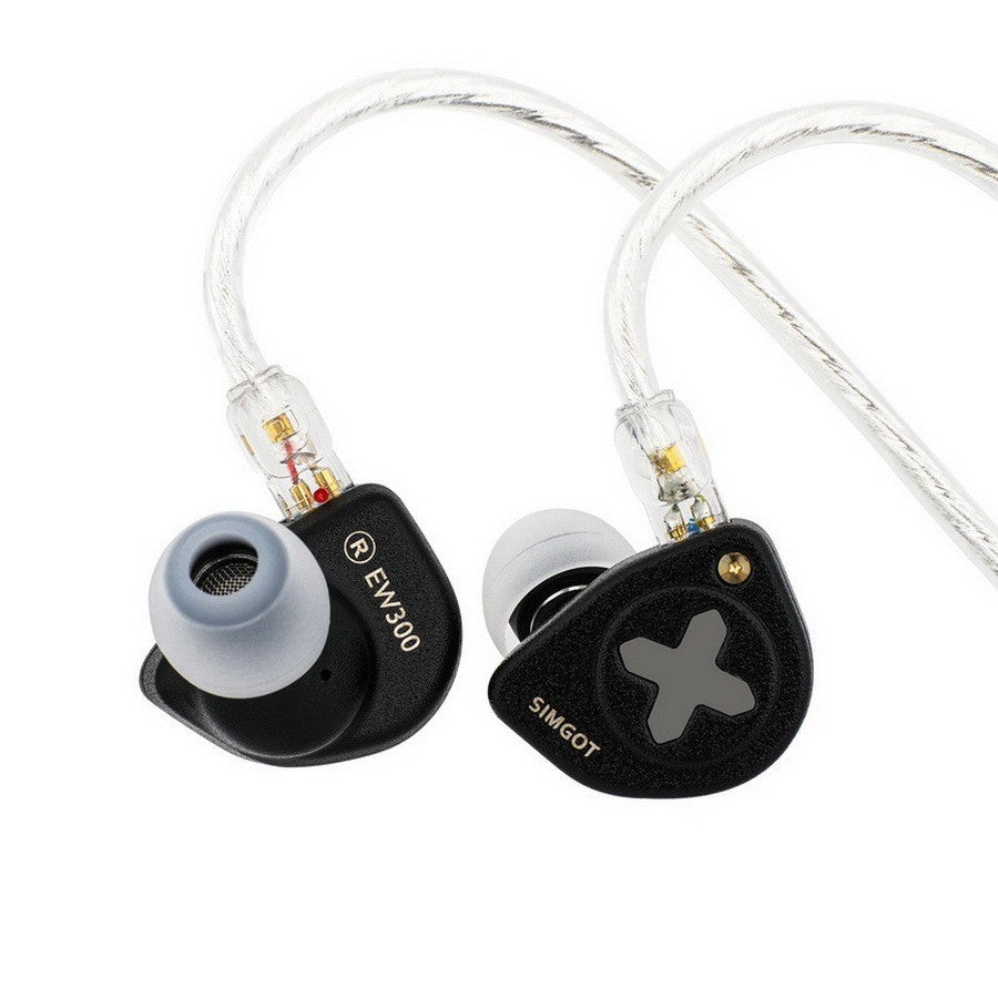 Simgot EW300 หูฟัง IEMs 3 ไดร์เวอร์ 1DD+1Planar+1PZT เปลี่ยนท่อนำเสียงได้ รับประกัน 1 ปี
