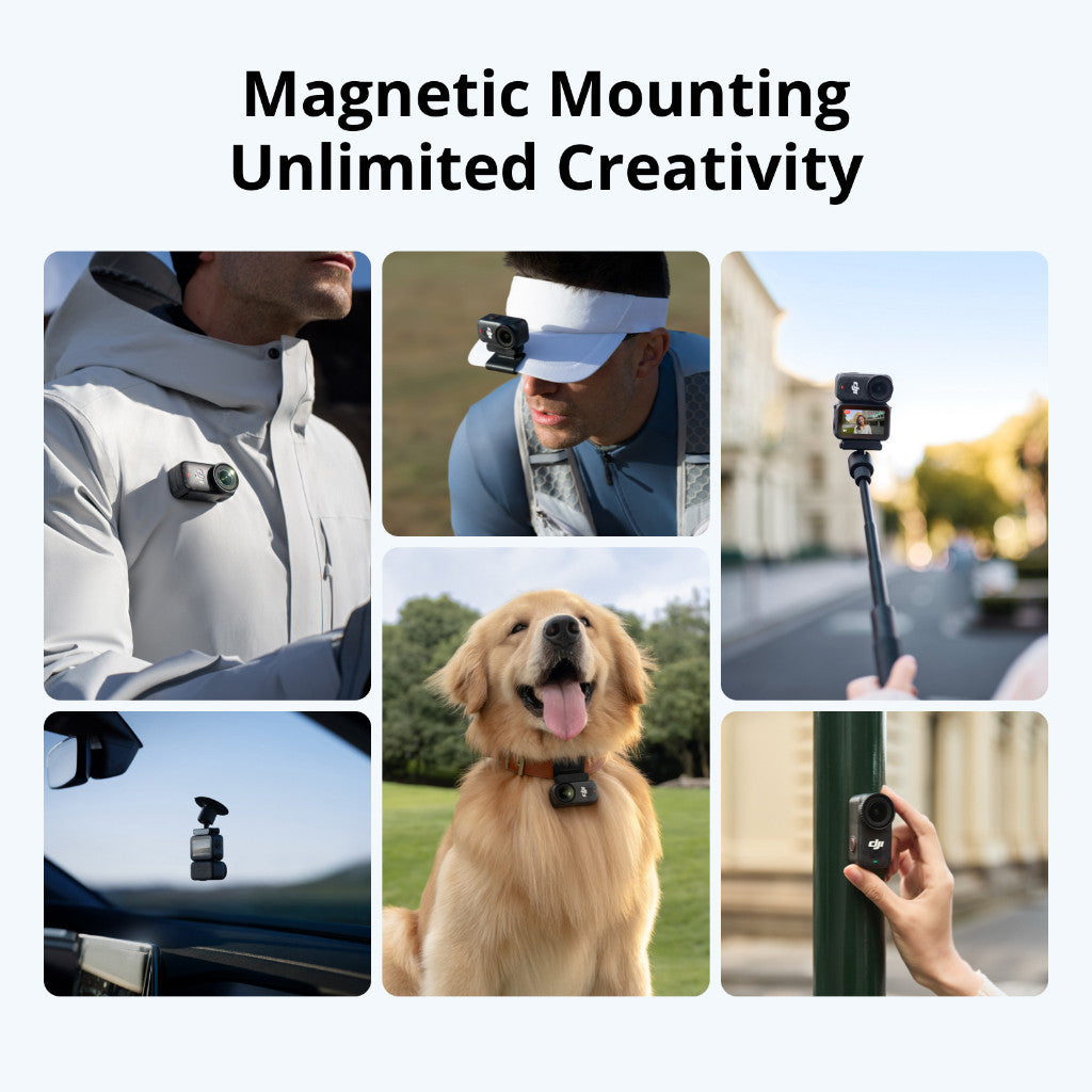 DJI Osmo Nano กล้องแอคชั่น Action Camera Standard Combo 4K 128GB ประกัน 1 ปี