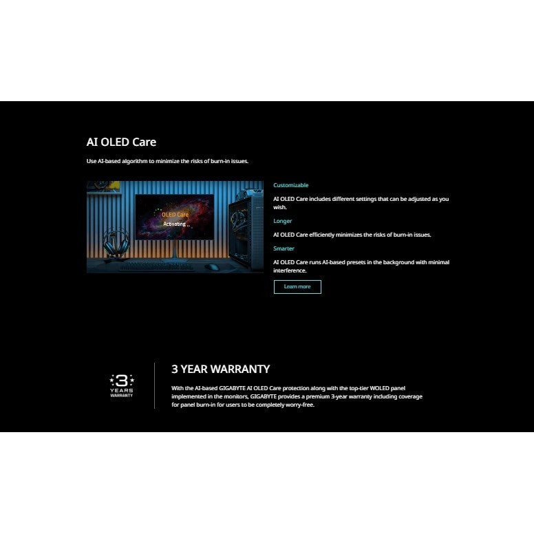 GIGABYTE Gaming Monitor (มอนิเตอร์เกมมิ่ง)GO27Q24G 27